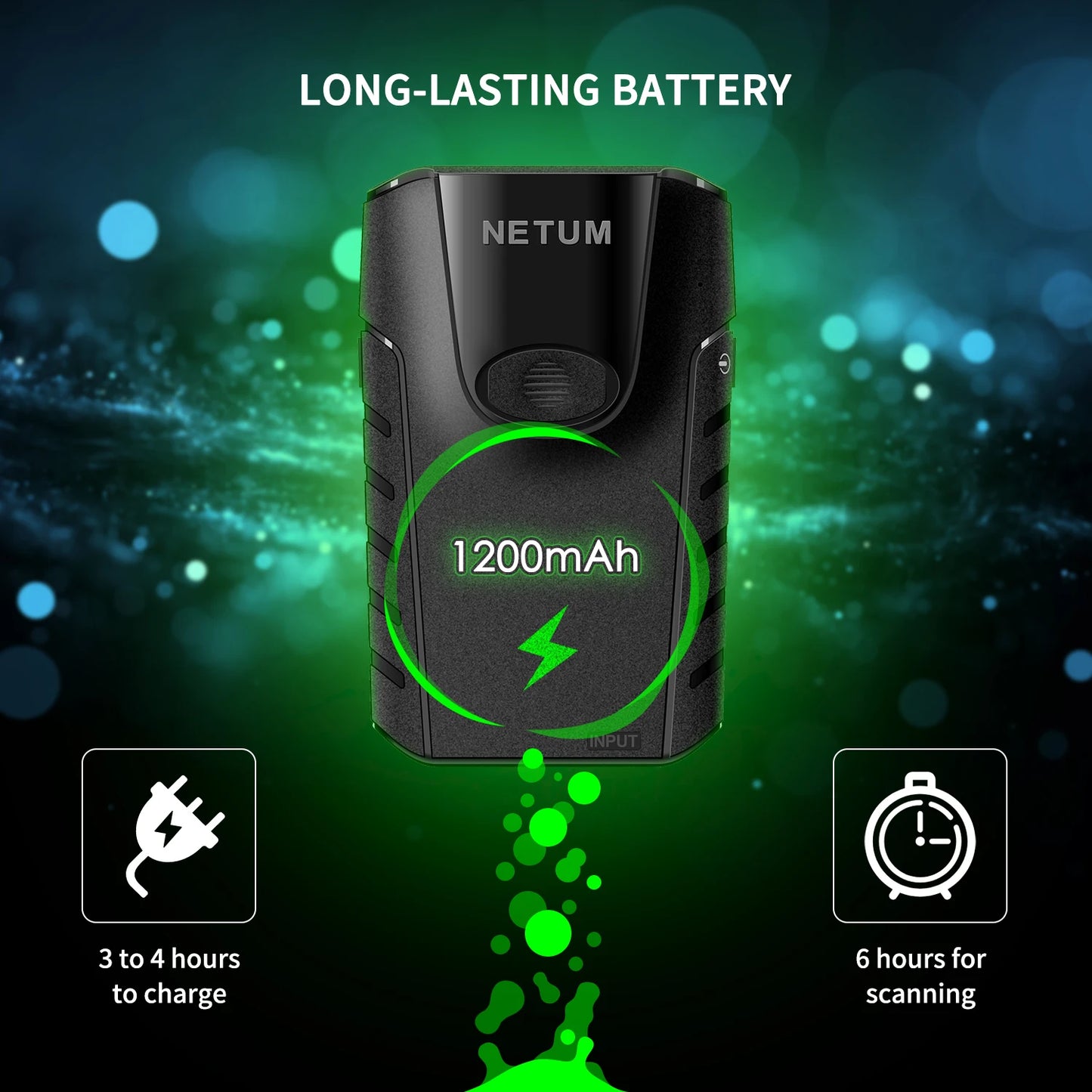 NETUM E740 Wireless CCD Barcode Scanner AND E800 Bluetooth 2D QR Bar code Reader PDF417 Scanner for mobile payment Industry