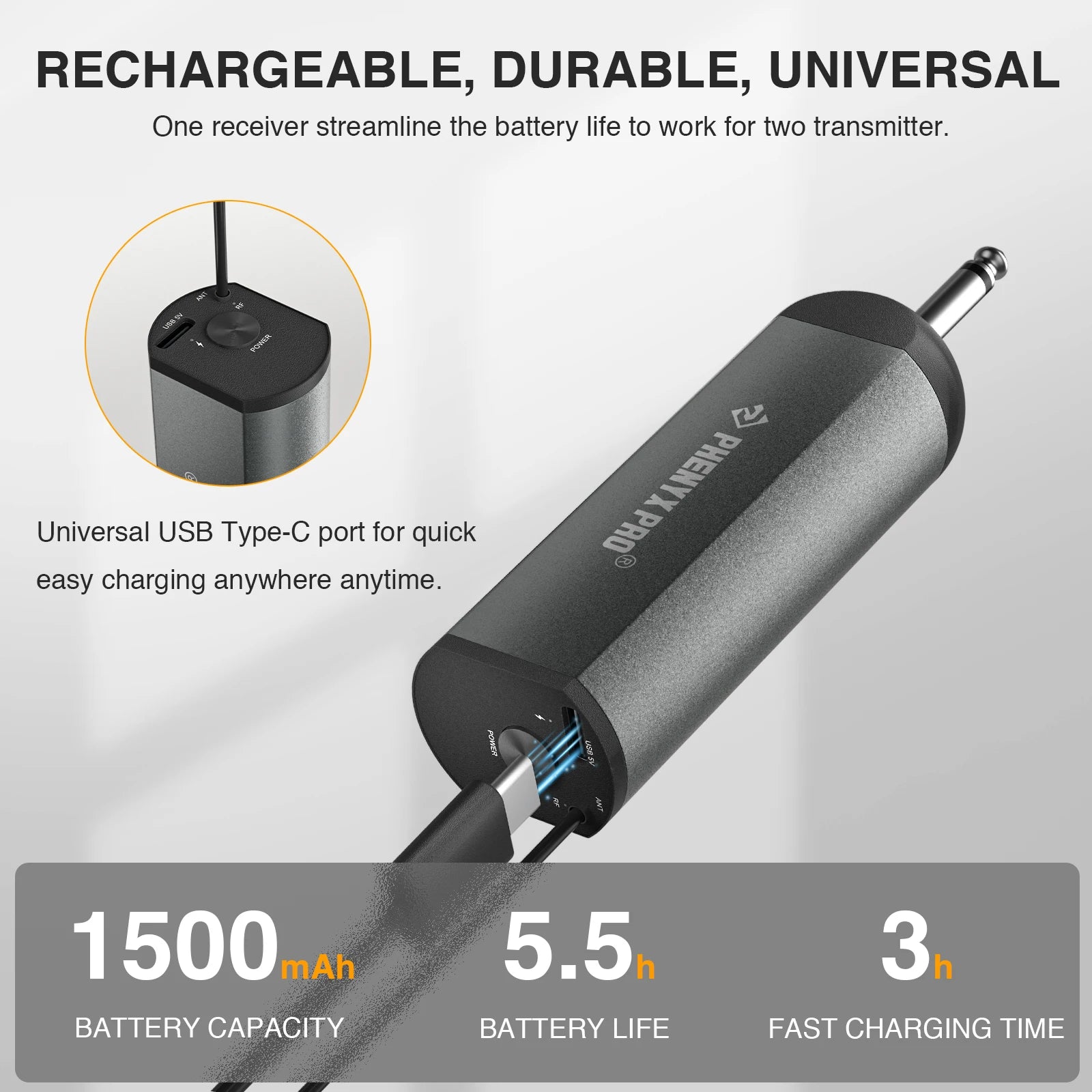 2 channel Digital Portable Wireless Microphone UHF Recording Karaoke Mic 900mhz Professional Handheld Mic Church PDP-2