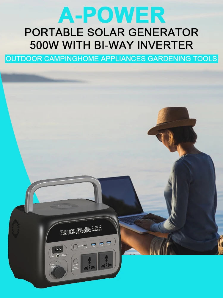 2600W 1800W 500W Portable Power Statio