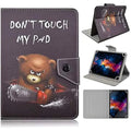 Universal 7"8"10.1"Tablet Case,8inch 10inch Tablet Cover,Folio Leather Stand Shell Case for 7-10.5 inch Android/iOS/Windows Capa