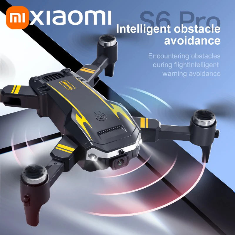 Xiaomi S6 pro Drone Aerial 8K HD Professional Foldable Obstacle Avoidance Quadcopter Dual Camera GPS WIFI RC UAV Christmas Gifts