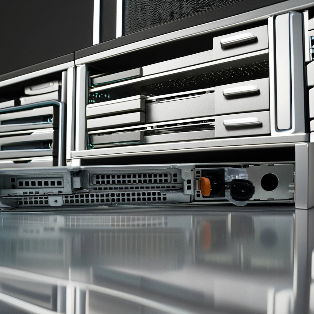 Original Poweredge Dell R340 Rack Server with Xeon Processor 2U Form Factor in Stock