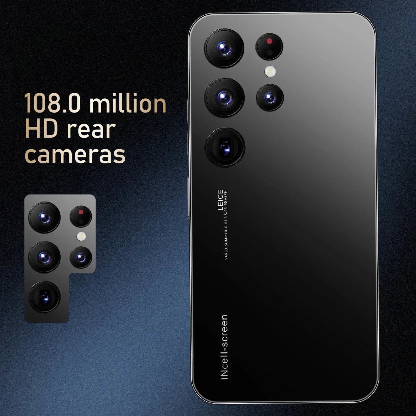 HOT 2025 new S26 Ultra original intelligent 4G 5G dual card dual standby Android 14 system global version 108MP 8000mAh battery