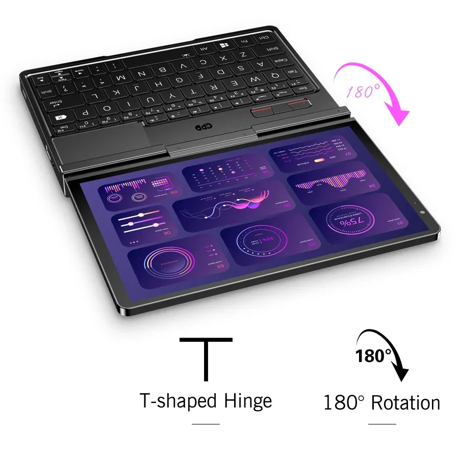 GPD Pocket 4 RAM 16GB 32GB 64G Memory 1TB 2TB SSD Hard Disk  Laptop Notebook Mini PC Portable Gaming Computer