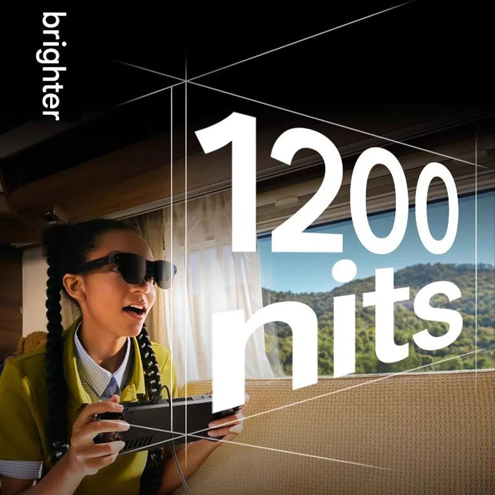 Rayneo Air3s Pro AR Smart Glasses 1200nits 135inches HD Screen 3840 Hz PWM 3D Glasses For Xbox PS5 Switch