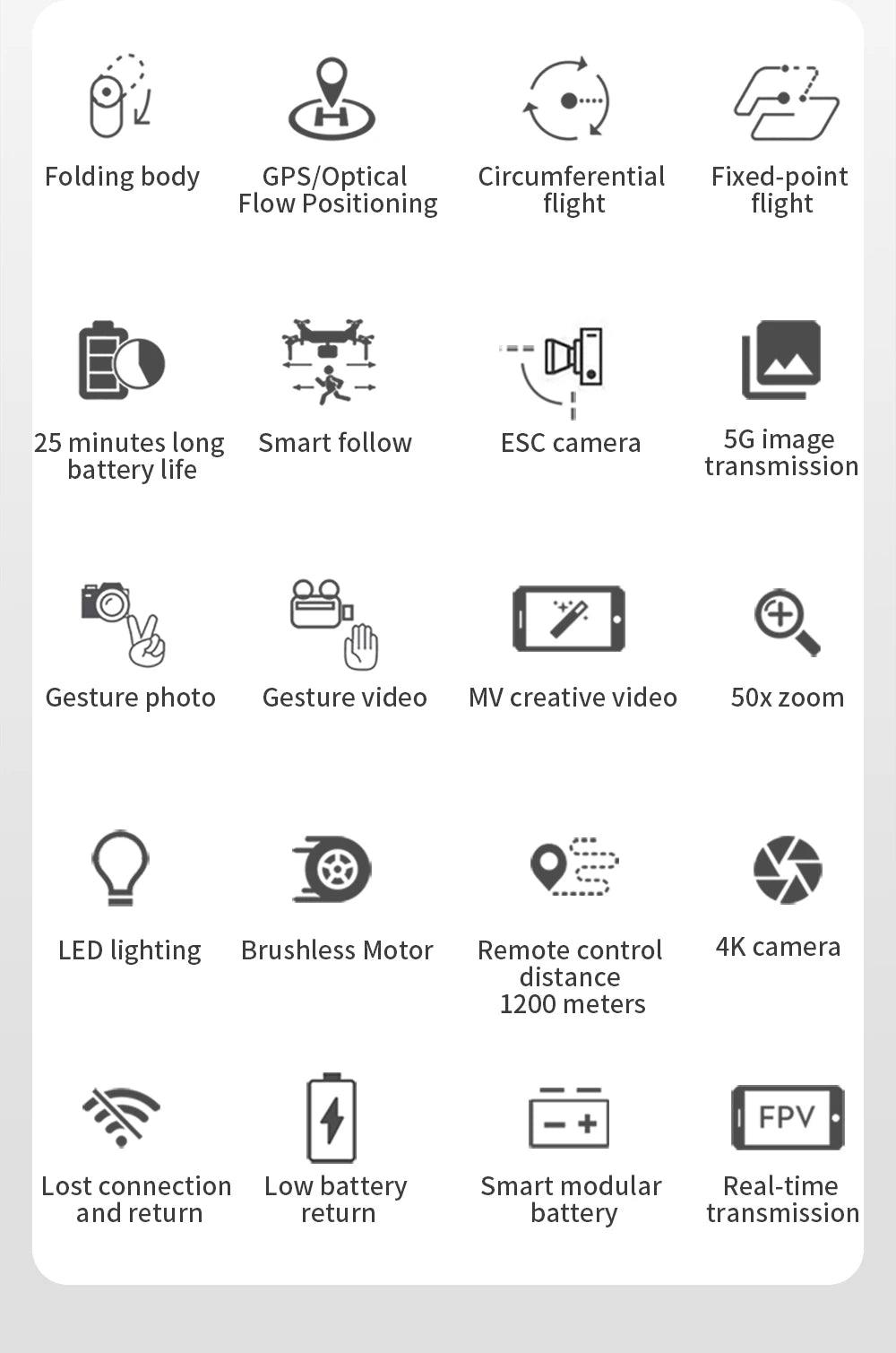 LYZRC Official L900 PRO SE Brushless Motor GPS 4K Professional Drone 5G WIFI Aerial Photography Helicopters Foldable Quadcopter