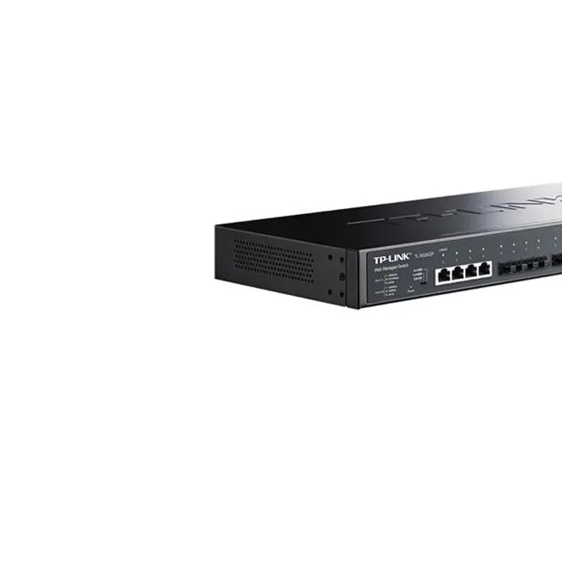 TP-LINK Full Gigabit Web Network Management Switch TL-SG2422F 18 Gigabit SFP ports 4 10/100/1000Base-T RJ45 ports VLAN QoS