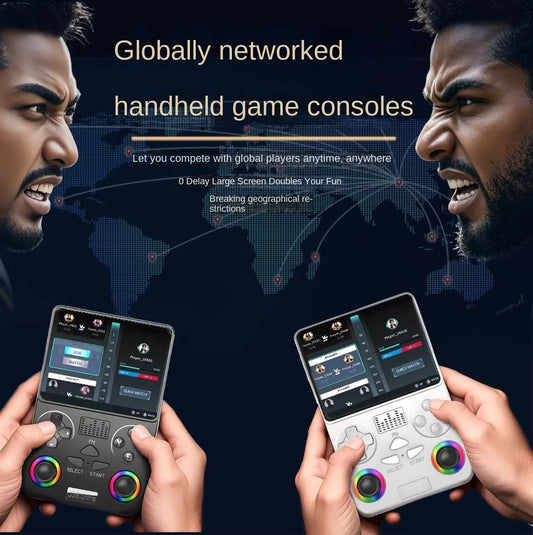 Portable Android Handheld Game Console Support Global Online PVP Play PSP & Nostalgic Retro Arcade Games