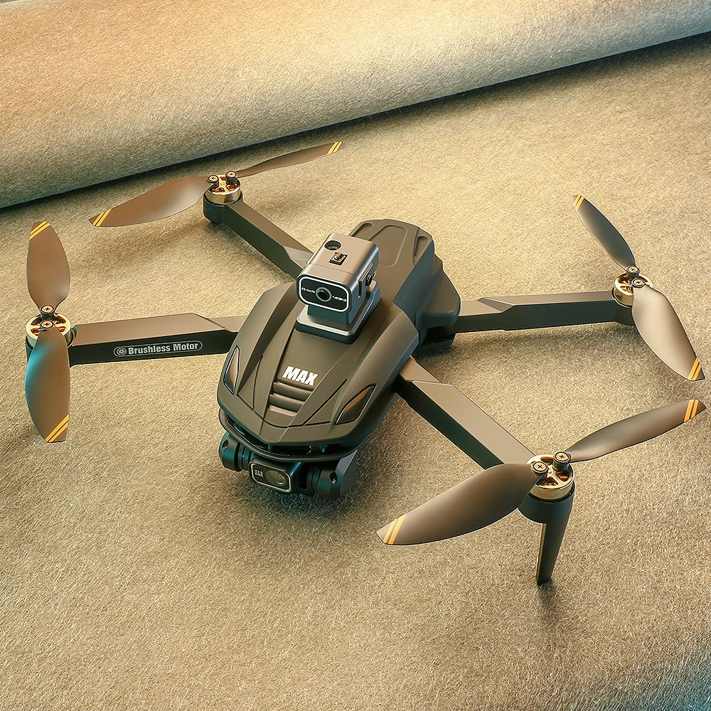 2025 New V168 Max Drone 8K Professional 5G GPS HD Dual Camera Photography 5KM Brushless Foldable Large Screen RC Quadcopter Toys