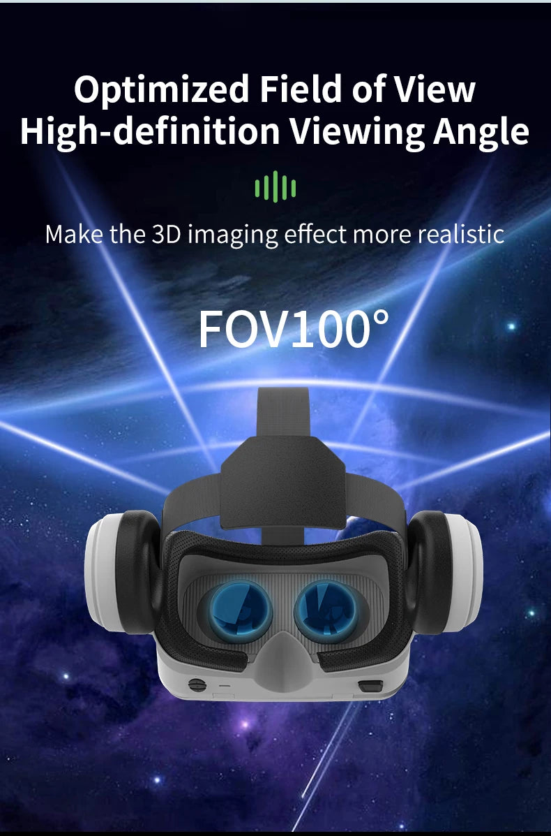 3D Viar Phone Virtual Reality VR Glasses Helmet Headset Smart Devices Lenses Goggles For Smartphones Cell Headphone Mobile Games