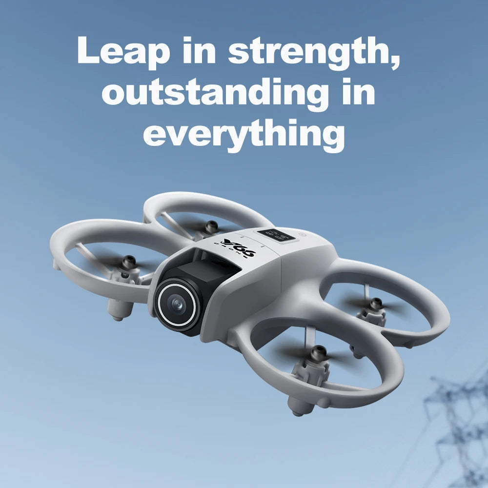 New V66 Mini Drone WIFI FPV Hover 4K Professional HD Camera Pocket Coloful Lights Dron Rc Plane Foldable RC Quadcopter Boy Toys