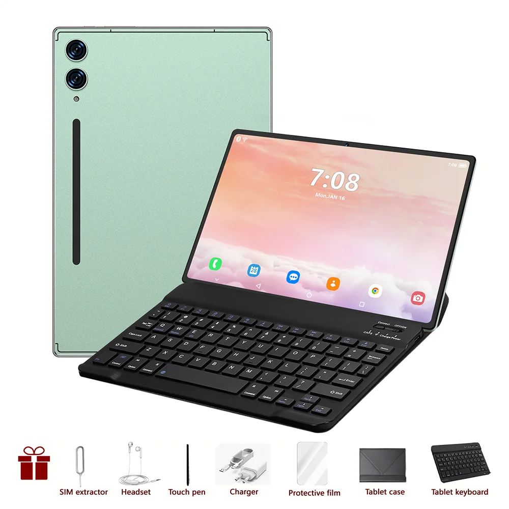 2025 New S10 Ultra Original Tablet Android 15 22GB+2TB Tablette 10.1inch Touch Tablets PC WIFI Global Version 5G Dual SIM Card