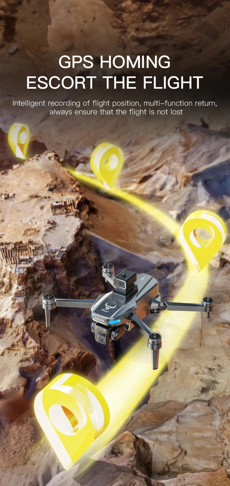 New SG901 Drone Professional 8k Camera Four-Axis Aerial Photography with Large Screen Remote Control 5G WIFI GPS FPV Dron RC 5KM