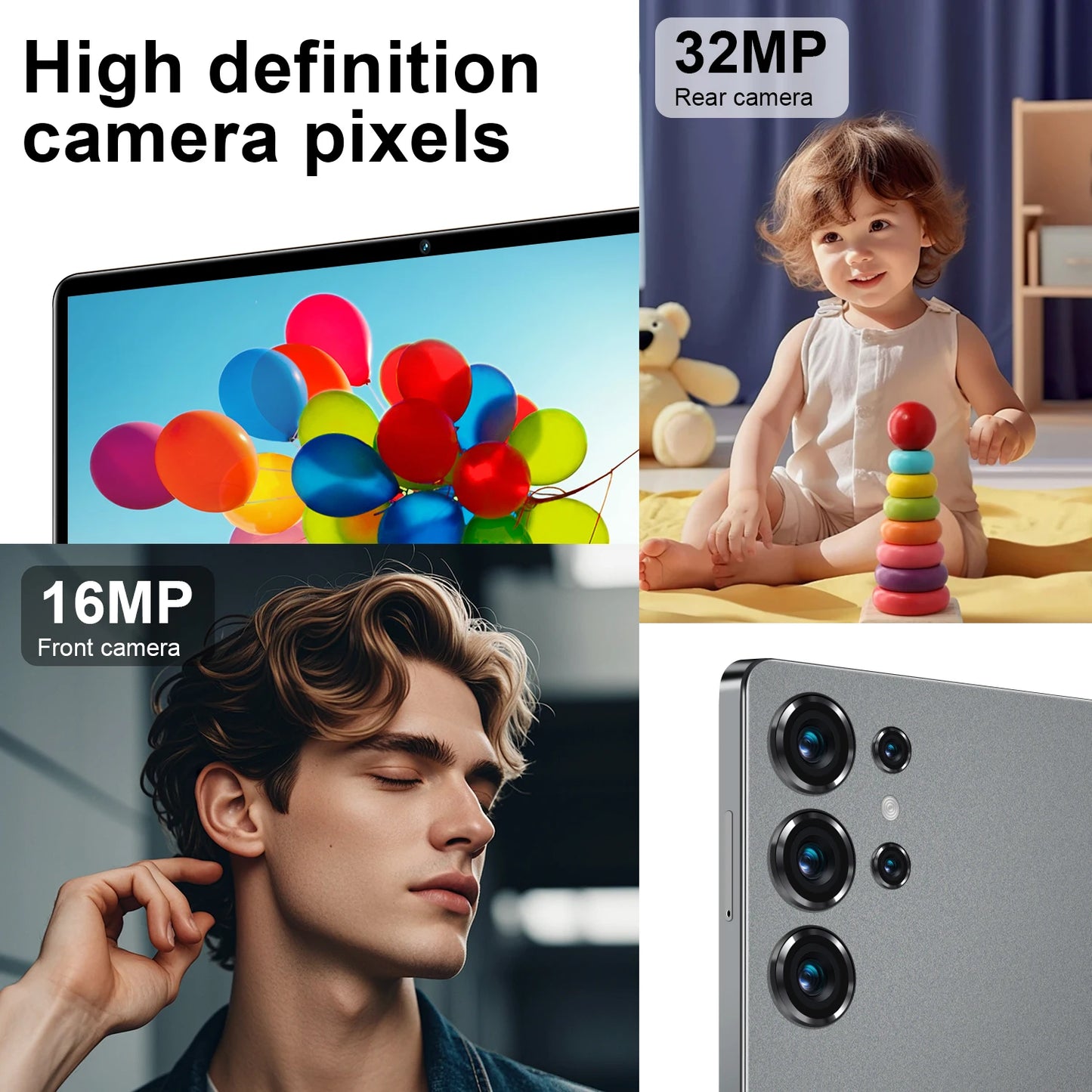 2025 Original S25 UItra Tablet Android 15 Tablette 10.1inch Tablet PC 22GB+2T 5G Dual SIM Card 10000mAh Snapdragon 8 Gen3 Tab