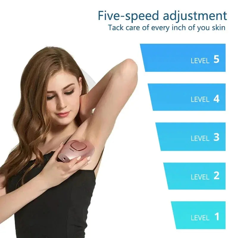 Body Bikini IPL 500,000 Flash Depilator Pulses Permanent Laser Epilator Painless For Women Hair Removal Home Use Devices