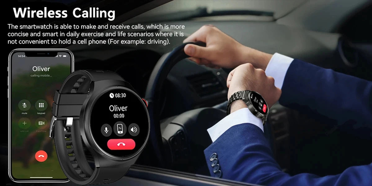 2025 New Men Smart Watch NFC Watch S10 Pro GPS 360*360 HD Screen AMOLED Heart rate BT Call Health Monitoring Women Smartwatches