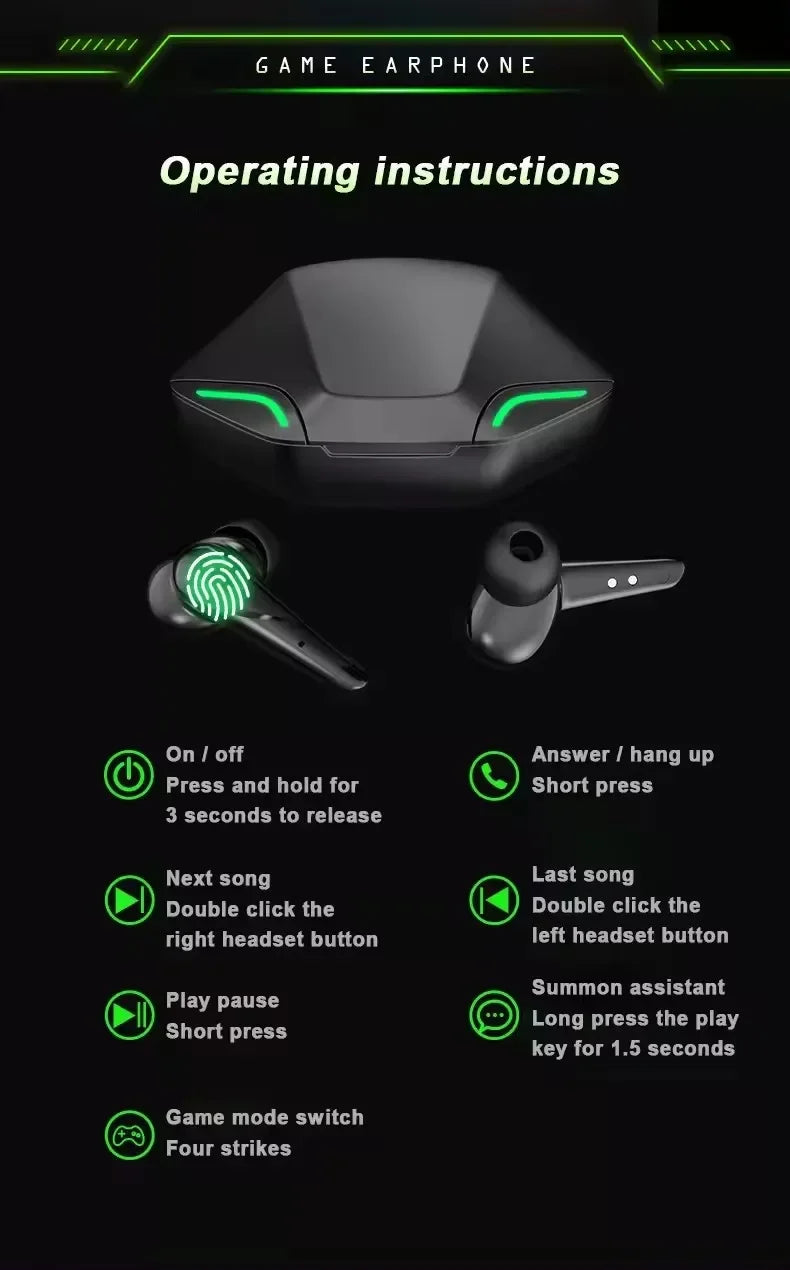 X15Pro TWS Wireless Bluetooth Earphones Stereo Headset Sport Earbuds Microphone With Charging Box for Smartphones Xiaomi IOS
