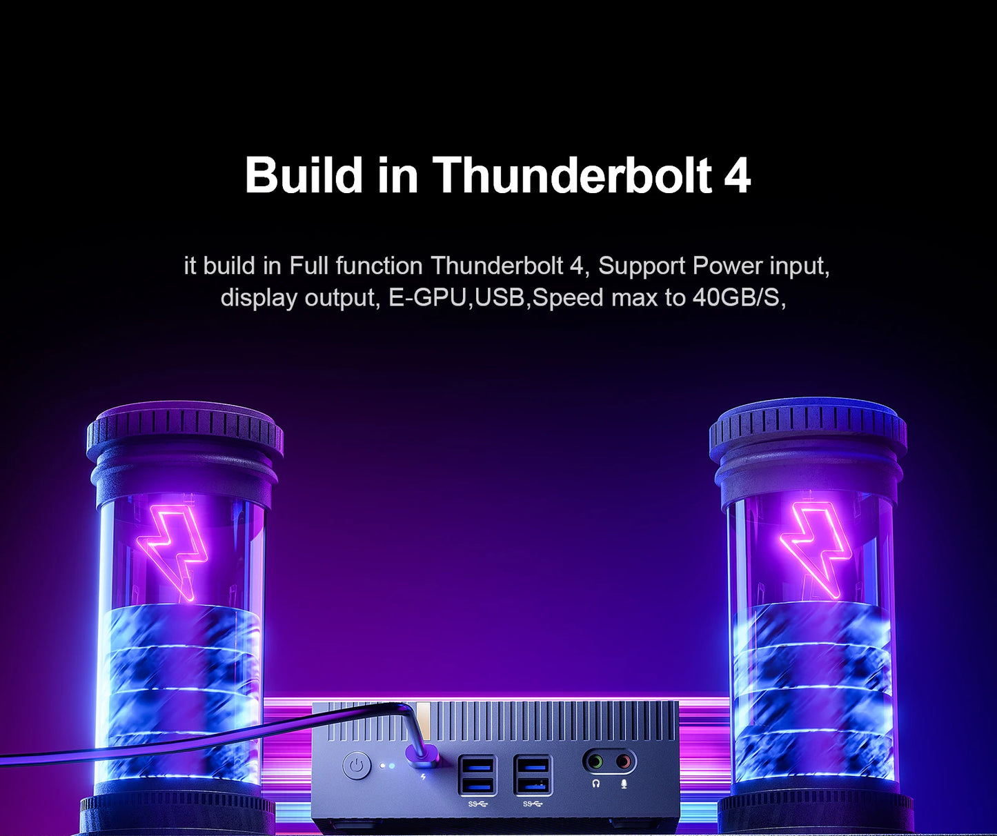 Chatreey IT12 Mini PC  Intel Core i7 1360P i9 13900H Gaming Desktop Computer 2x2.5G Ethernet PCIe 4.0 Wifi 6 Thunderbolt 4