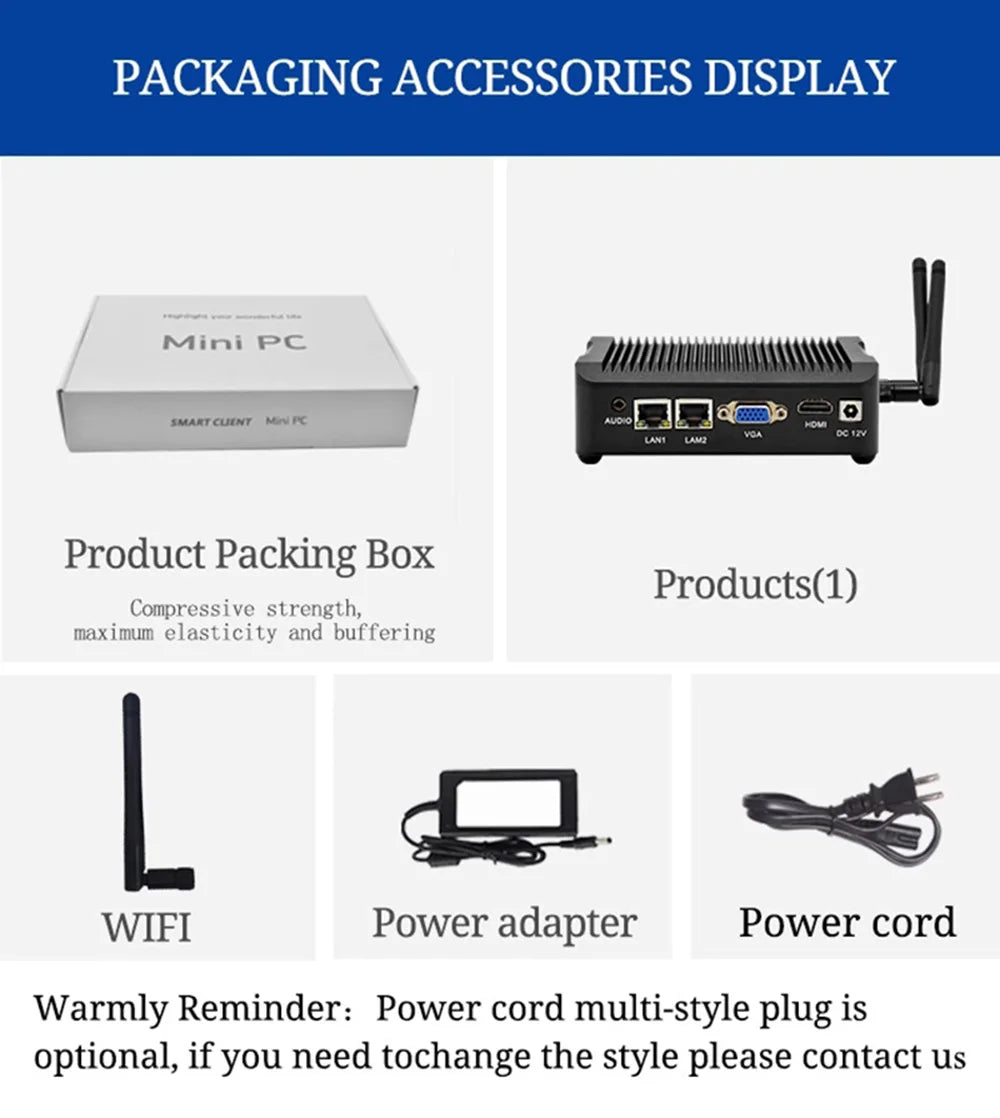 Firewall Industrial Computer Mini pc Fanless Intel Celeron J4125 N5095 4x 2.5G Router LAN NVMe pfsense Firewall Gaming Mini PC