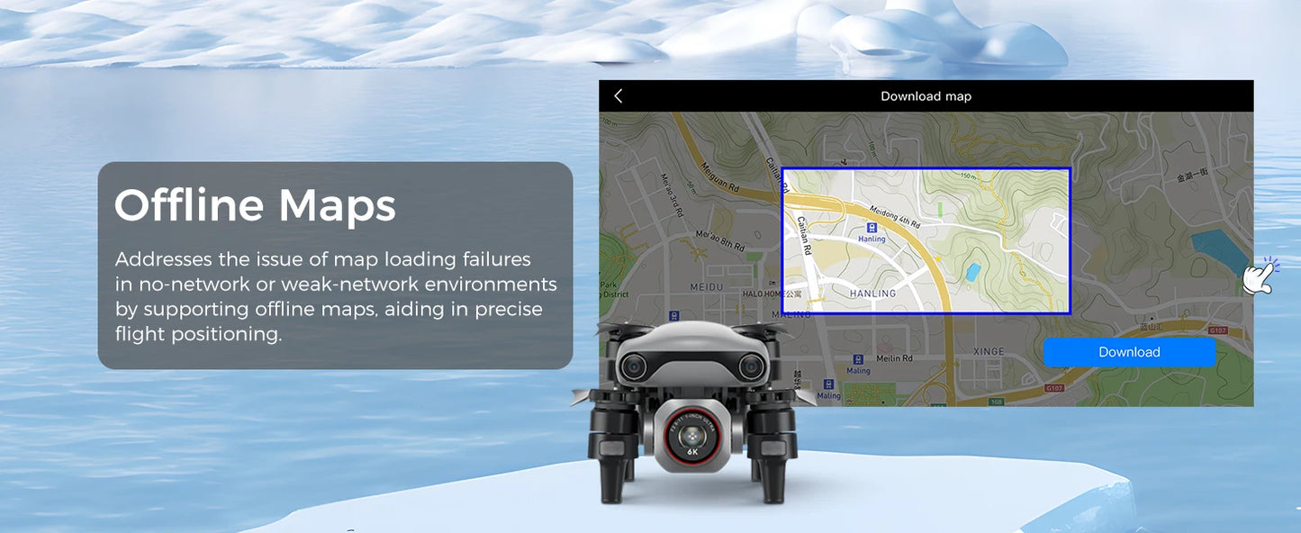 Autel Robotics EVO Lite 6K Enterprise Professional Drone 6K Camera UAV 40 Minutes Flight Time 12km Long Range Drone Basic Combo