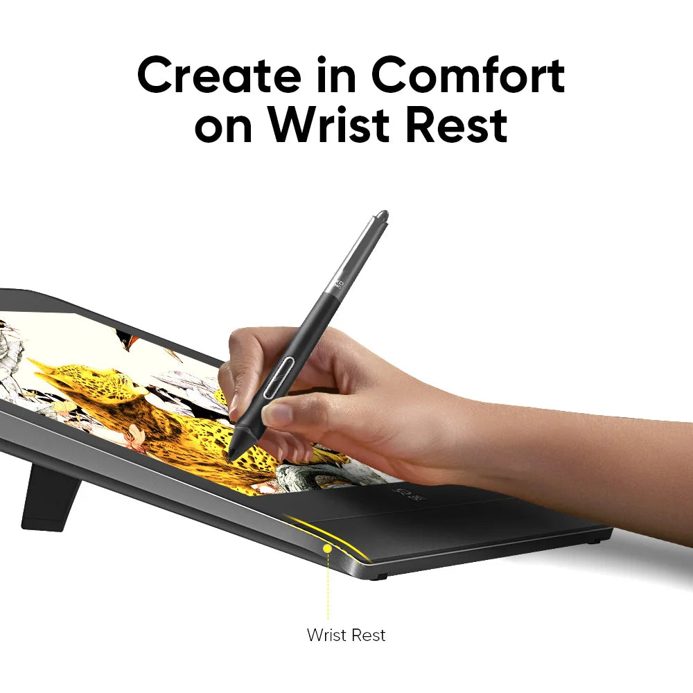 XPPen Artist Pro 16 (Gen 2) Graphics Tablet Monitor 16-inch Drawing Display 16K Pressure Levels 2.5K Resolution Windows Android