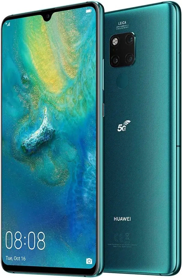 HUAWEI-Mate 20X 5G Mobile Phone, 7.2 ", 40MP + 24MP Camera, 8GB, 256GB, Android, Google Play Store Cell Phone, Global Version
