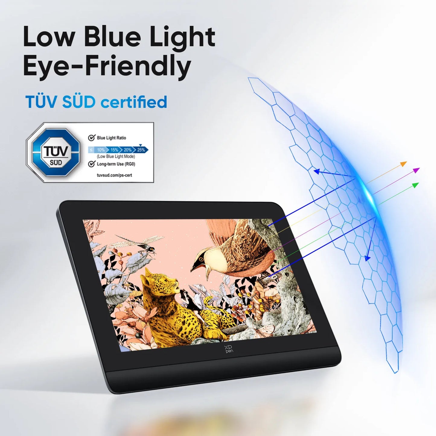 XPPen Artist Pro 16 (Gen 2) Graphics Tablet Monitor 16-inch Drawing Display 16K Pressure Levels 2.5K Resolution Windows Android