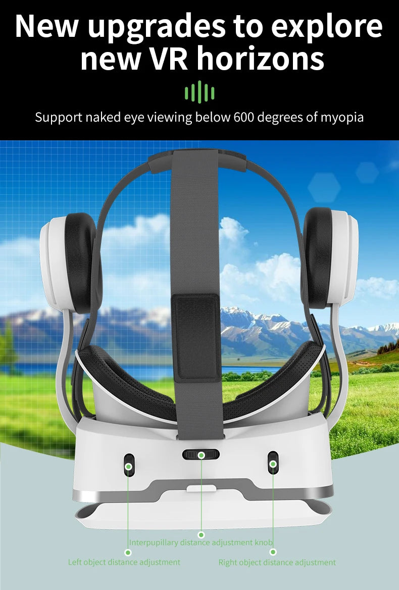 3D Viar Phone Virtual Reality VR Glasses Helmet Headset Smart Devices Lenses Goggles For Smartphones Cell Headphone Mobile Games