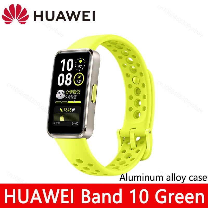 2025 NEW HUAWEI Band 10 Smartwatch Original Compatible with IOS & Android,Sleep Tracking,Health monitor,14 days battery li