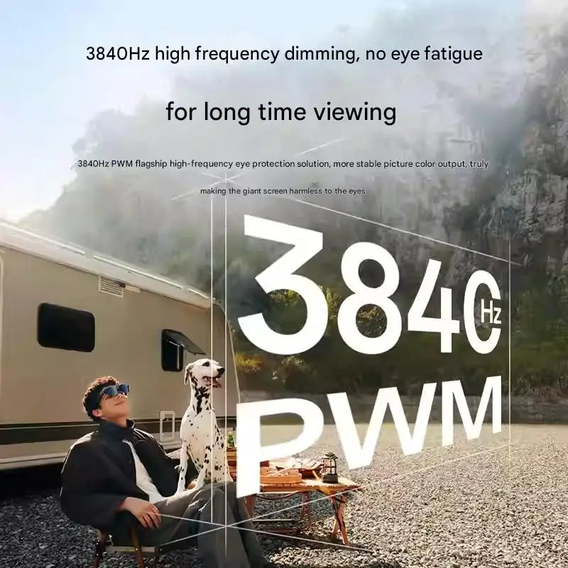 Rayneo Air3s Pro AR Smart Glasses 1200nits 135inches HD Screen 3840 Hz PWM 3D Glasses For Xbox PS5 Switch