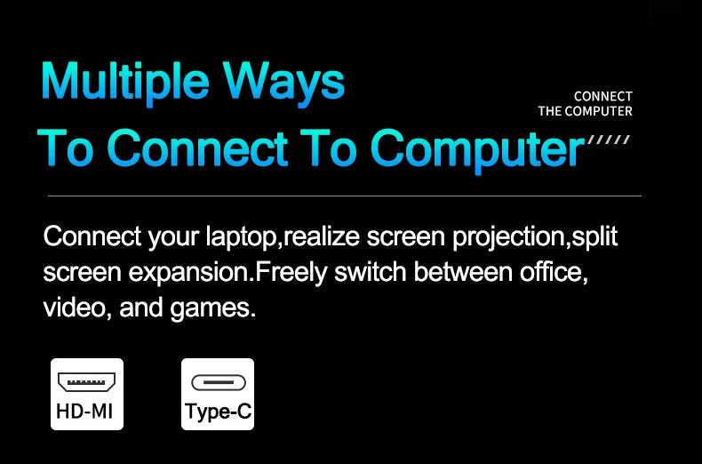 14/15.6 inch 1080p FHD Portable Monitor Touch Screen Dual Speakers HDR IPS 100%sRGB Gaming Display for Laptop Xbox PS4/5 Switch