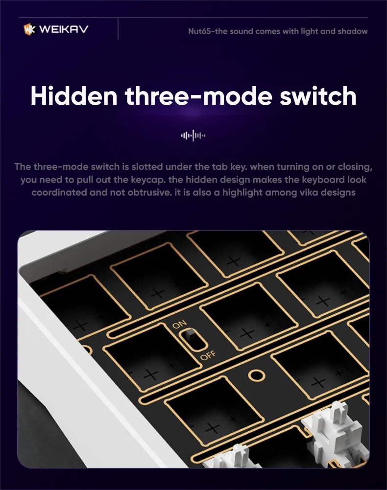 Sugar65 V2 Lucky65 V2 Aluminum Alloy Mechanical Keyboard 3-Mode Customization 2.4g Bluetooth Hotswap Gasket RGB Gaming Keyboard