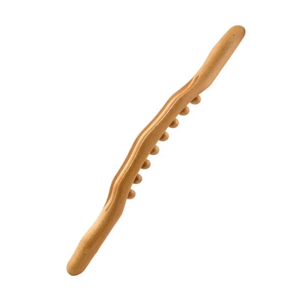 ZONGKUNG 1PCS Wooden Therapy Massage Sets Pain Relief Anti Cellulite Body Slimmling Gua Sha Back Massager Maderoterapia Corporal