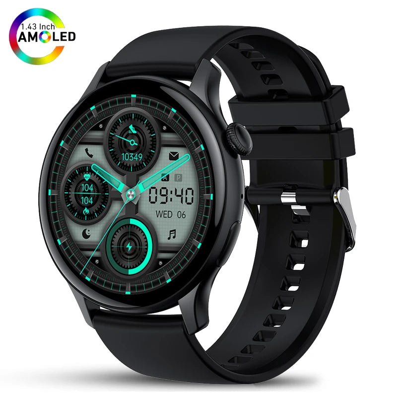 2025 Xiaomi New Real AMOLED HD Smartwatch Ladies Health Monitoring AI Voice Bluetooth Call Smart Watch