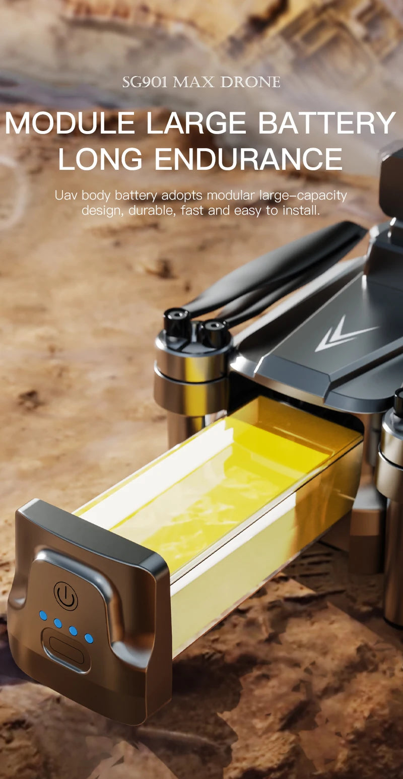 New SG901 Drone Professional 8k Camera Four-Axis Aerial Photography with Large Screen Remote Control 5G WIFI GPS FPV Dron RC 5KM