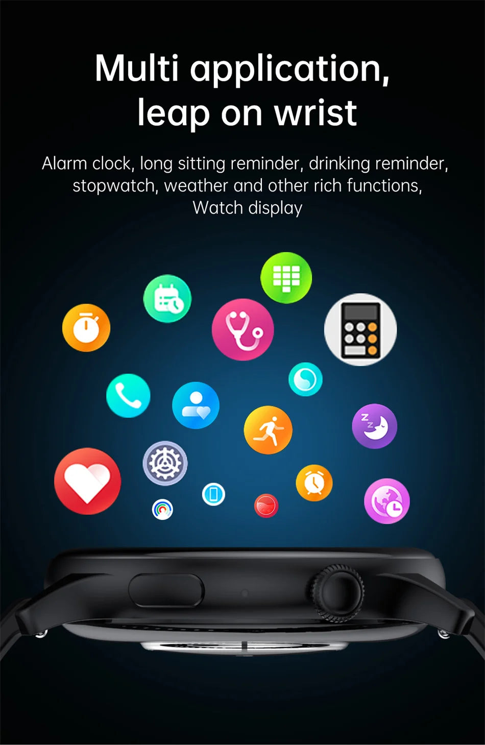 2025 Xiaomi New Real AMOLED HD Smartwatch Ladies Health Monitoring AI Voice Bluetooth Call Smart Watch