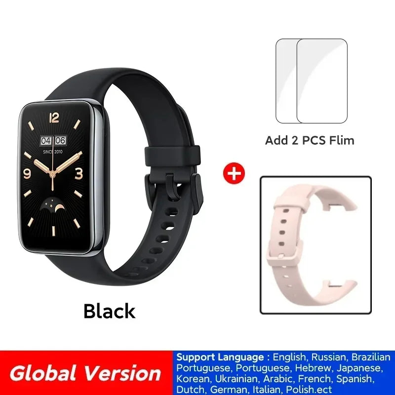 Global Version Xiaomi Smart Band 7 Pro 1.64 "AMOLED Screen Blood Oxygen Monitoring GPS Sports Tracking Watch