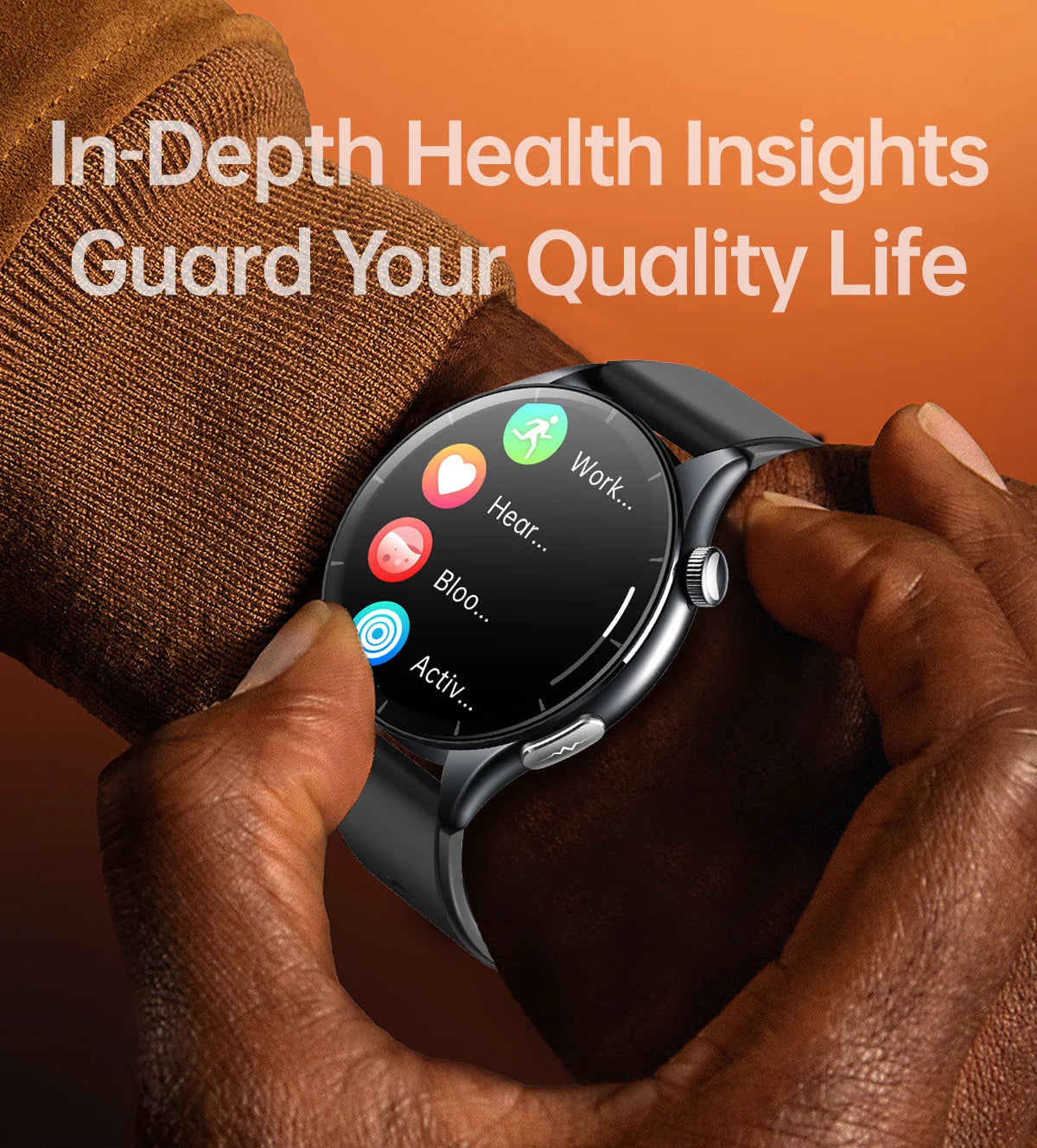 2025 New NFC  Health MonitorUric Acid Blood Pressure Blood oxygen Body Analysis Smart Watch ECG+PPG Clock Smartwatch Men lady