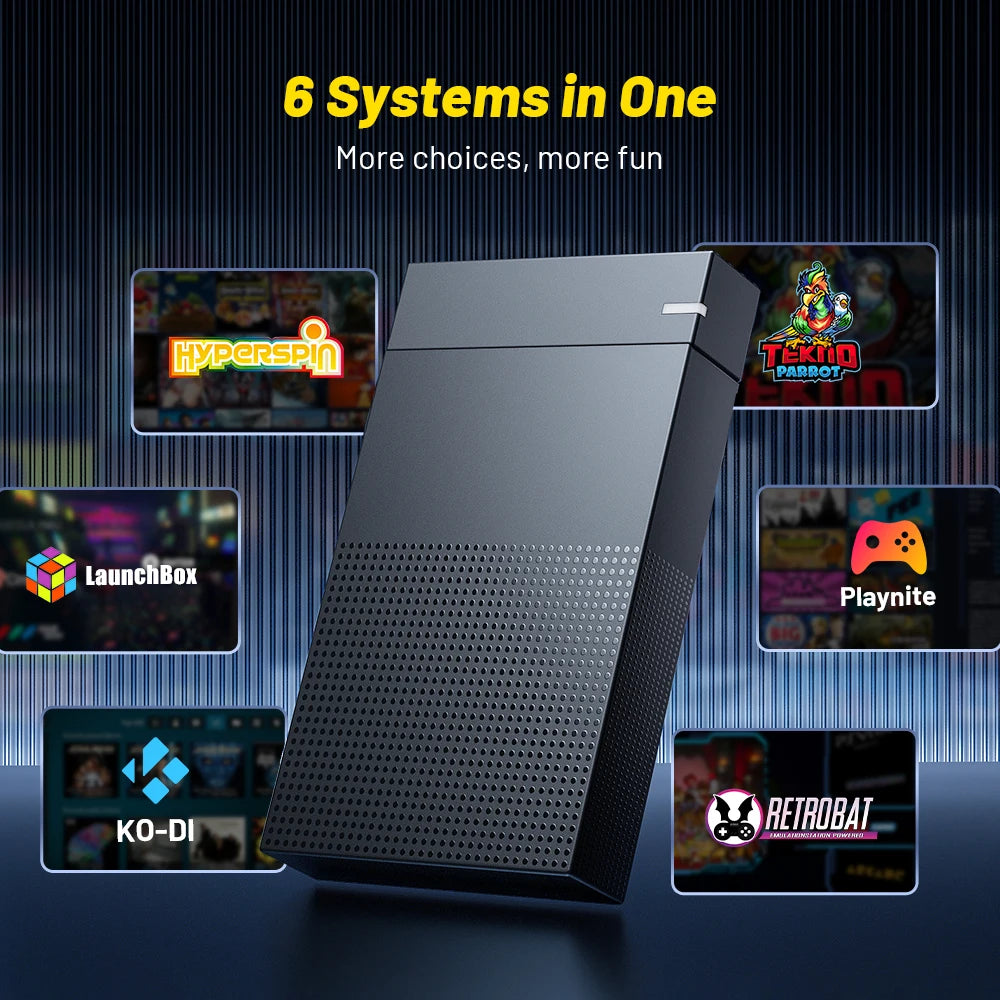 4TB Gaming HDD 75000+ Retro Vidoe Game WIIth Hyperspin Retrobat Launchbox  Playnite WIIth  For PS5/PS4/PS3/PS2/PSP/DC