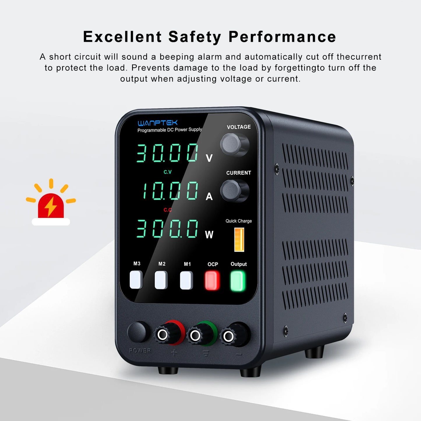 Wanptek Laboratory Power Supply Adjustable 30V 60V 120V For Phone Repair Regulated Lab Bench DC Power Supplies