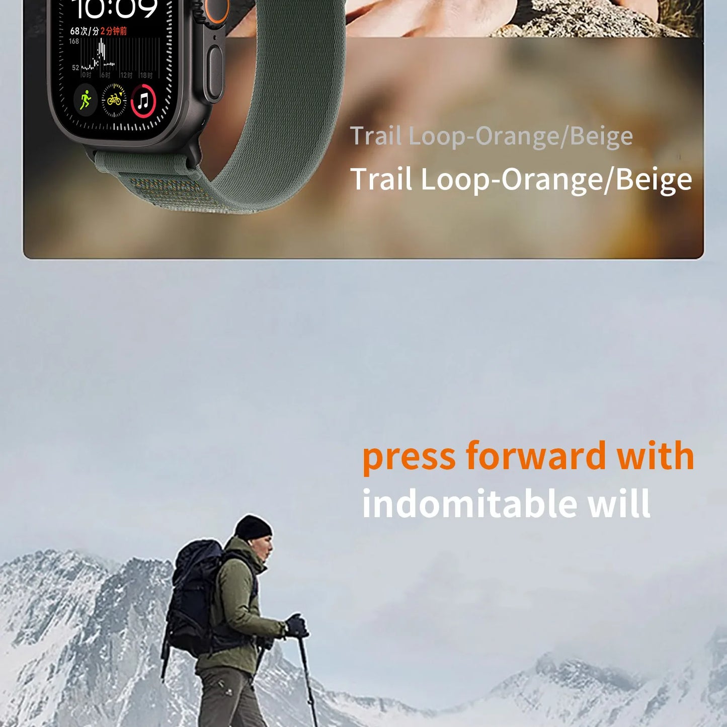 2025 New Suitable for Apple Watch  High Quality Nylon Strap Trail Loop For Watch Series 11 10 9 8 7 SE 3 Ultra 3 2 Band Iwatch