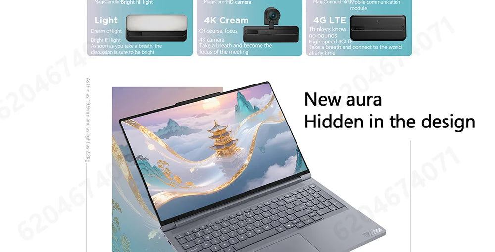 Lenovo Thinkbook16p 2025 R9 8945HX RTX5060 16GB/32GB+1TB 16‘’ 2.5K 165Hz