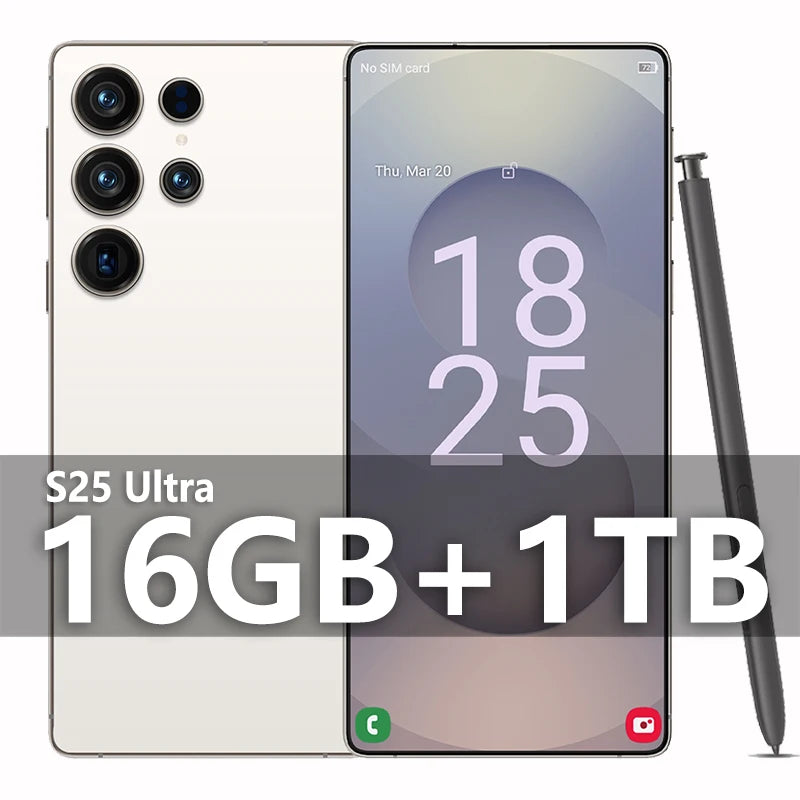 2025 Original S25 ultra Pad Tablet PC 7.3 inch HD 4K Android 13 22GB+2TB 8000mAh Battery 4G 5G Dual Sim Card GPS Google Tab