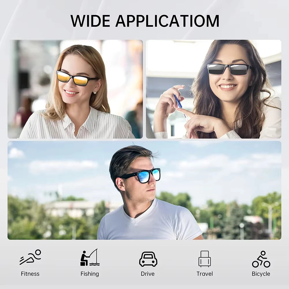 Brand New Hibloks For RayBan Meta Wayfarer RW4008 Large Glasses Clip Colorful Polarized Sunglasses Lenses Anti-Glare Protection