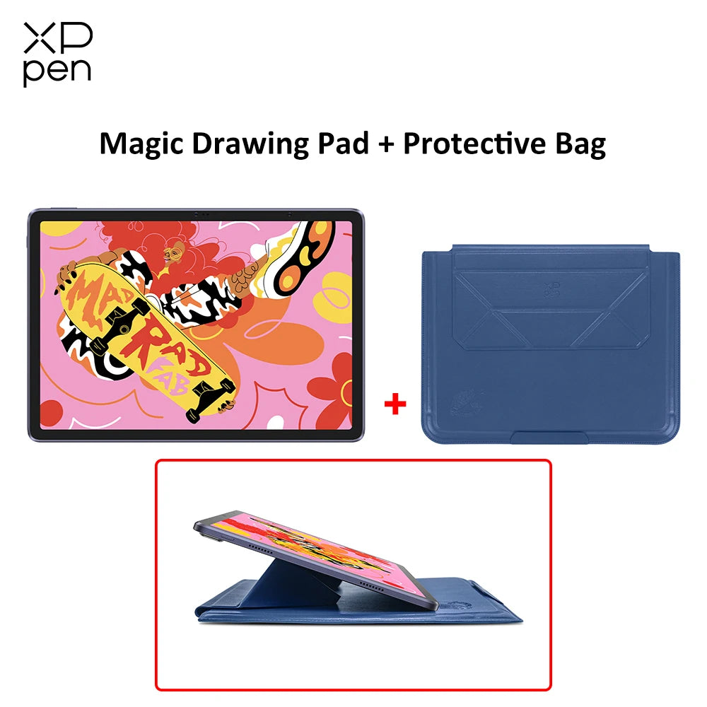 XPPen Magic Drawing Pad 12 inch Tablet Android Pad 2K Resolution 16K Levels 8GB 256GB Graphics Drawing Tablet Monitor Android 14