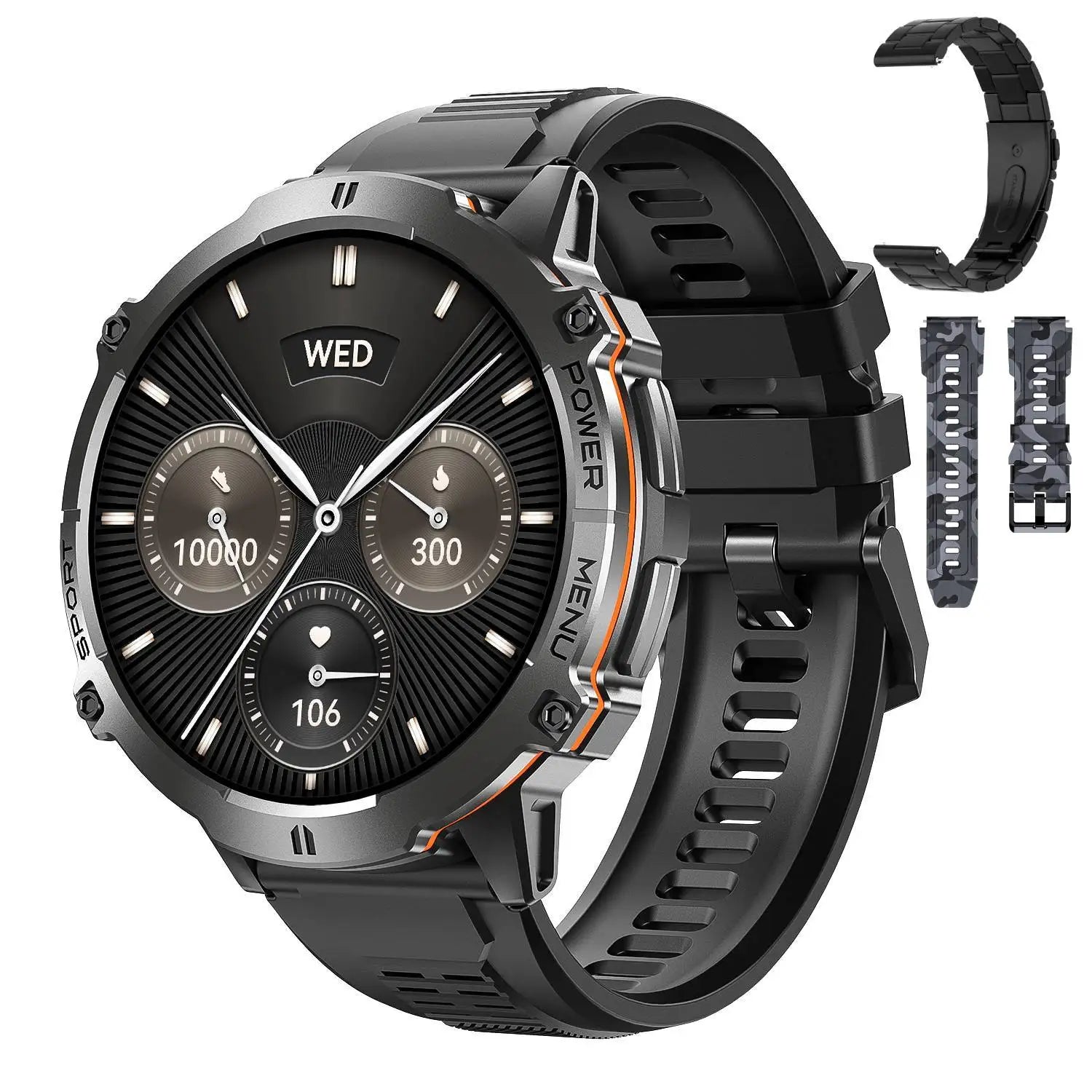 Leadoys X3 Smartwatch Outdoor Sports Swimming Watch 10m Waterproof GPS on Dafit APP 200+ Watch Face Reloj Hombre 100Days Standby