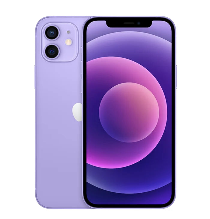 Apple iPhone 12 Face ID 6.1" 4G RAM 64GB/128GB/256GB ROM Unlocked Smartphone OLED Screen A14 Bionic Chip Dual 12MP Cameras 12