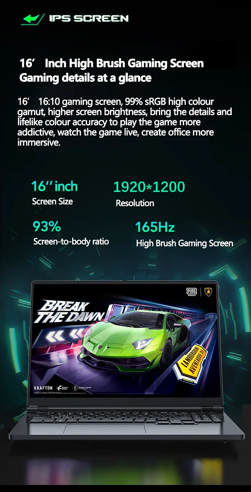 Gaming Laptop 16 inch Intel Core i9-12900H NVIDIA RTX 4060 8G 64GB RMD 4TB SSD DDR5 Windows 11 HD Camera WiFi6 Portable Computer