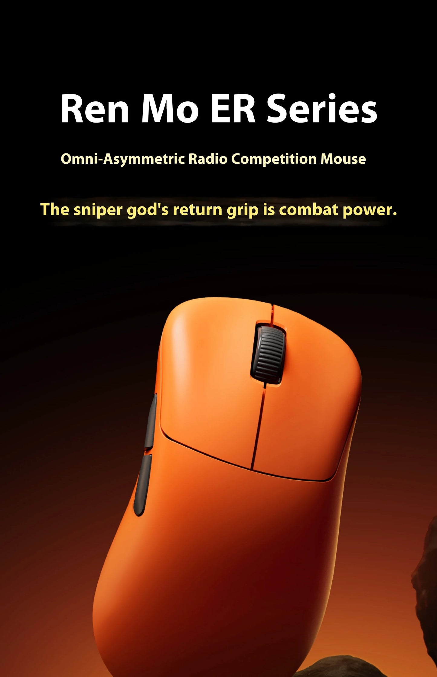 Rawm Er21 Pro Wired Gaming Mouse 2-Mode 2.4g 8k Polling Rate Paw3950 Sensor Nordic52840 Lightweight 49g Ergonomic For Gamers