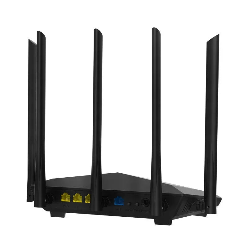 Tengda AC7 wireless router 100M port dual band home "big apartment" and "multi device" fiber optic 5G WiFi wall through "Chinese